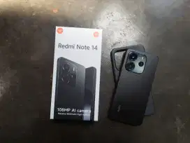 Redmi note 14 4G 8/256 like new (setara tecno camon 40 infinix 50 pro]