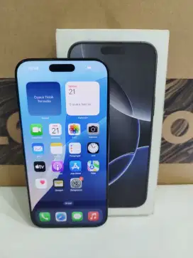 iPhone 16 Pro Max 512gb Esim ex.Inter All Op Fulset
