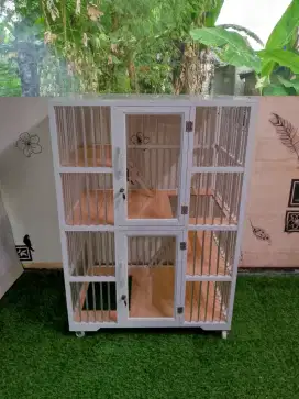 Kandang kucing aluminium