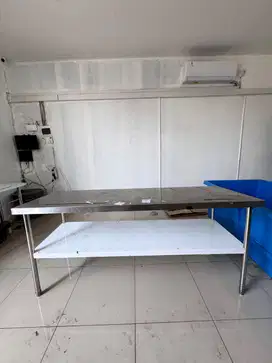 MEJA STAINLESS BRAND MUTU