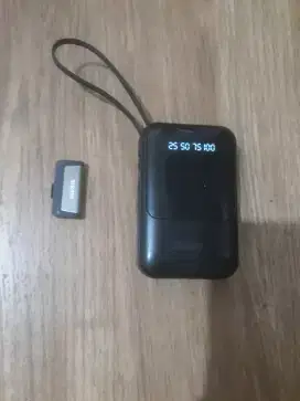 Power bank 30.000 MAH dan flasdisk sandisk