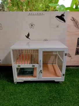 Kandang kucing aluminium