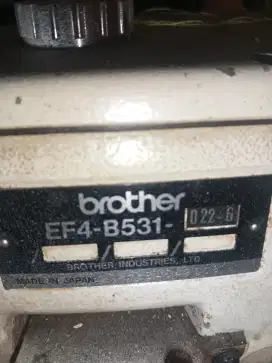 Mesin obras brother EF4-B531
