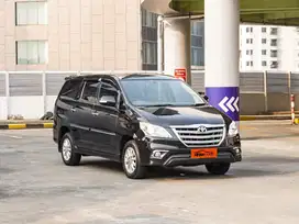 LOW KM TOYOTA KIJANG INNOVA V 2.0 BENSIN AT 2014 HITAM