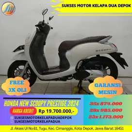 HONDA NEW SCOOPY PRESTIGE 2024 CASH/KREDIT SYARAT MUDAH PROSES CEPAT