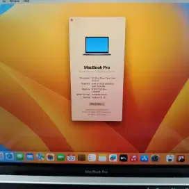 Macbook Pro 2017 layar 13 inch Ram 8 Ssd 512 Touchbar layar Core i5