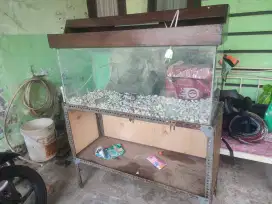 Di jual aquarius + kaki nya+tutup atas