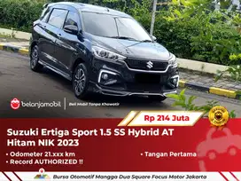 [ WARRANTY ] Suzuki Ertiga Sport 1.5 SS Hybrid AT Hitam 2023/2024