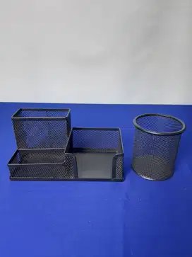 tempat pensil bekas kotak pensil meja preloved tempat ATK keranjang
