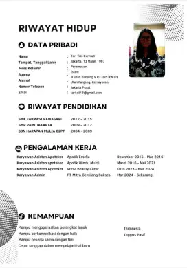 Cari kerja admin