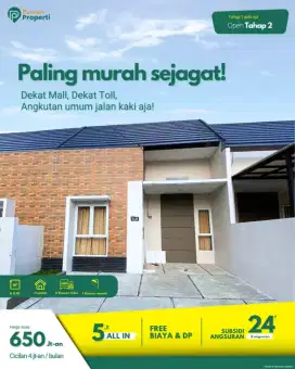 Rumah Selangkah dari Mall The Park Sawangan