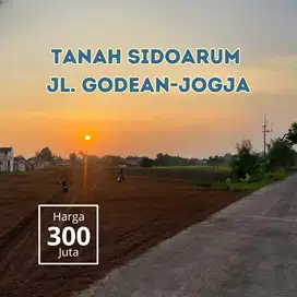 Tanah Dijual Jalan Godean Sidoarum, Dekat Tugu Jogja