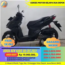 HONDA NEW VARIO 160 CBS CASH/KREDIT DP MURAH SYARAT MUDAH