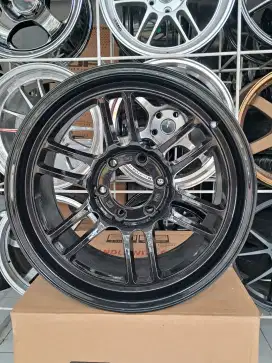 Enkei rpt1 ring 18 lebar 9 pcd 6x139.7 ET 0 Flow Forming. Fortuner dll