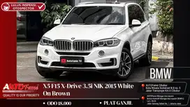 BMW X5 F15 X-Drive 3.5i NIK 2015 White On Brown