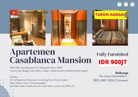 Apartement Casablanca Mansion Nego Sampai Jadi Fully Furnished