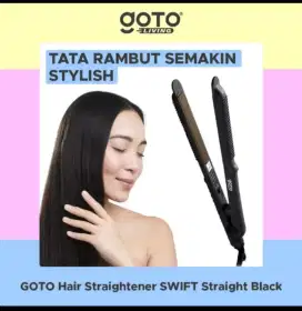 Goto Swift Hair Styling Hair Straightener Catokan Rambut 2in1 Catokan