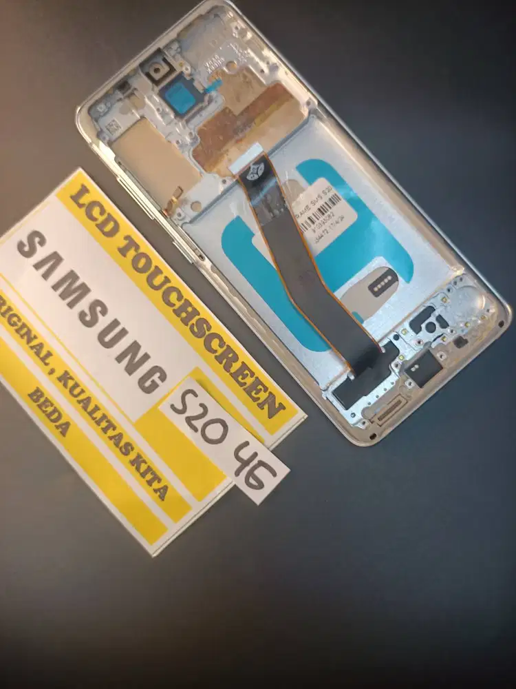 LCD TOUCHSCREEN SAMSUNG S20 4G /G980/G980F + FRAME ORIGINAL