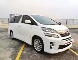 Toyota Vellfire ZG Pilot Seat Tahun 2013 Automatic Putih