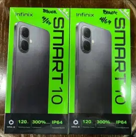 INFINIX SMART 10 4/64 BARU ORIGINAL GARANSI RESMI 12 BULAN