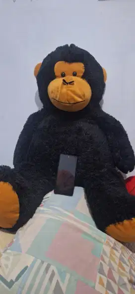 Boneka jumbo besar monyet