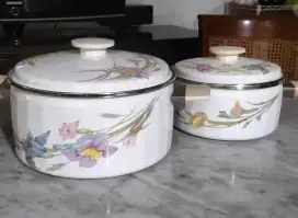 Panci enamel made in japan