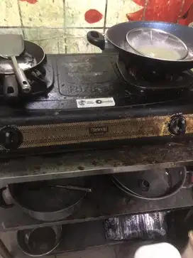 Meja Stainless untuk kompor, oven, dll.