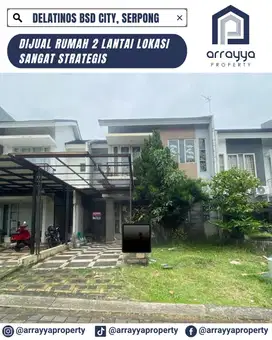 DIJUAL RUMAH CLUTER DELATINOS ON PROGRES DI BSD 'MRB58