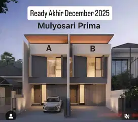 Rumah baru Gress Mulyosari prima 2 lantai, Surabaya timur