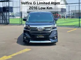 Vellfire G Limited Cash Km 40Rb Hitam Toyota Atpm Seperti Baru