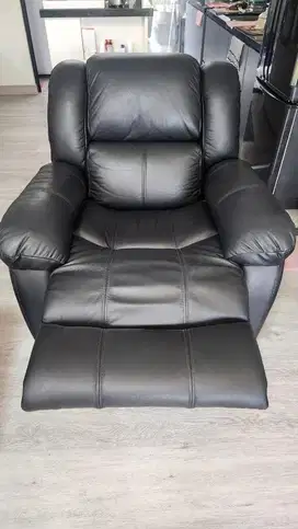 JUAL SOFA CELLINI 3 + 1 RECLINER JUAL MURAH LIKE NEW