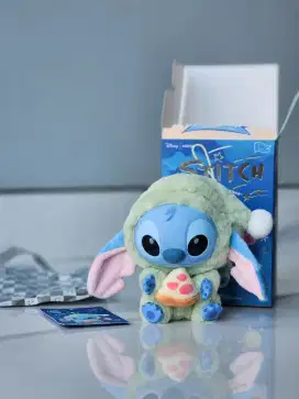 Cute Bag Charm Miniso Stitch Crispy Pizza