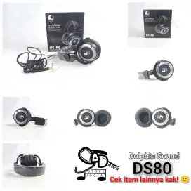 DOLPHIN SOUND DS80 HEADPHONE MONITORING DS 80 SOUNDS MONITOR FLAT