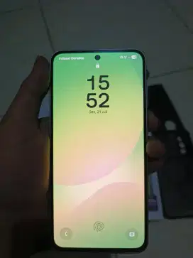 Dijual Samsung A56 5g 12/256 Gb warna grey + chgr Samsung 25 Watt ORI