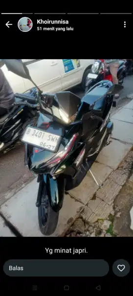 Motor Honda vario