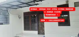 DISKON 100 JUTA ! RUMAH 6X15 CITRA GARDEN BLOK A, MURAH, OWNER BU !