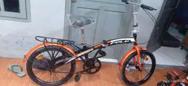 SEPEDA LIPAT SINGLE SPEED UK 20