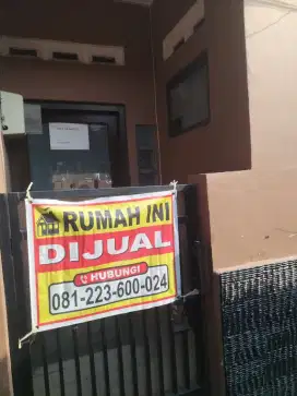 Dijual Rumah Bangunan Baru 4,5x3m Daerah Bandung Kopo