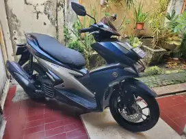 Yamaha Aerox Abs 2018 Keyless Biru doff full orisinil.
