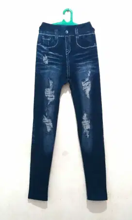 Legging Biru Dongker