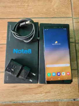 Samsung Note 8 dual sim 6/64 ex resmi SEIN mulus normal