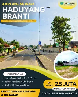 TANAH KAVLING DEKAT PT JORDAN COCOK UNTUK BANGUN KOS ATAU INVESTASI