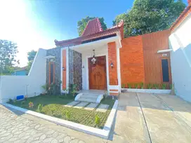 RUMAH BARU ETNIK JOGLO DI CLUSTER PREMIUM SLEMAN