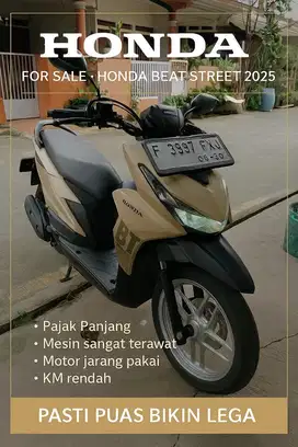 2025 - Honda Beatstreet Gress Mulus