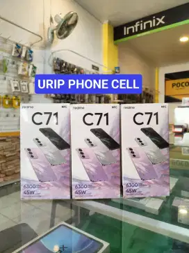 Realme C71 Nfc 6300 mah 4/128 promo+bonus cash & credit