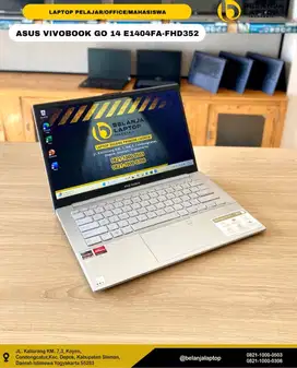 ASUS VIVOBOOK GO E1404FA-FHD352/Ryzen 3 7320U/8GB/512GB/GARANSI RESMI