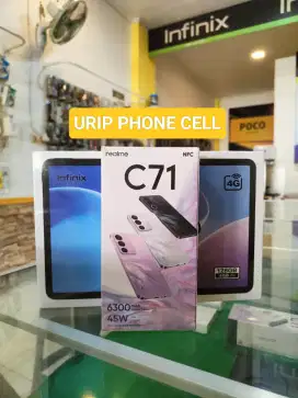 Realme C71 Nfc 6/128 promo+bonus cash & credit garansi Resmi