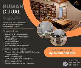 DIJUAL RUMAH – POSISI HOOK, HALAMAN LUAS & LOKASI PREMIUM!