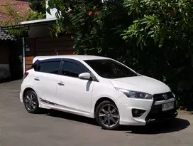 toyota yaris S trd sportivo at matic 2014 putih mulus bandung