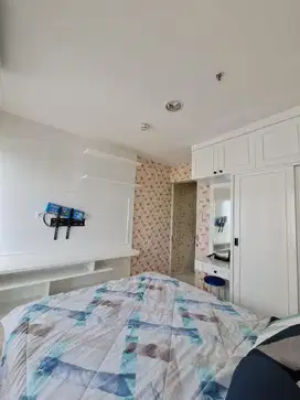 DIJUAL APARTMENT FURNISHED 2BR DI STA APARTMENT SENTUL SSR724 A7